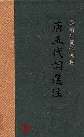 唐五代词选注